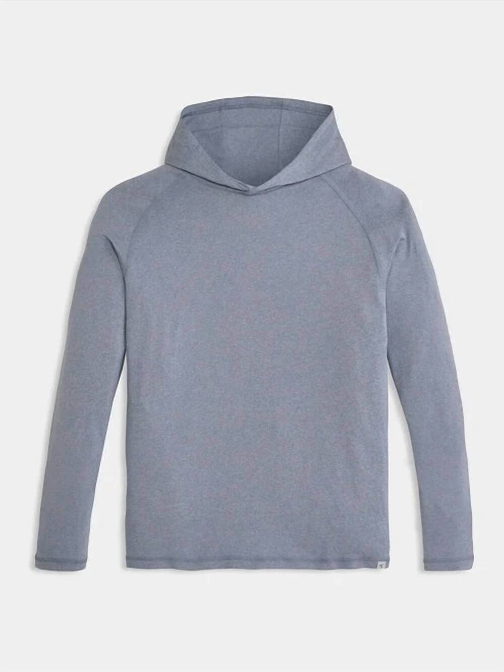 NEW GENTEAL men's wander long sleeve hoodie in bluestone